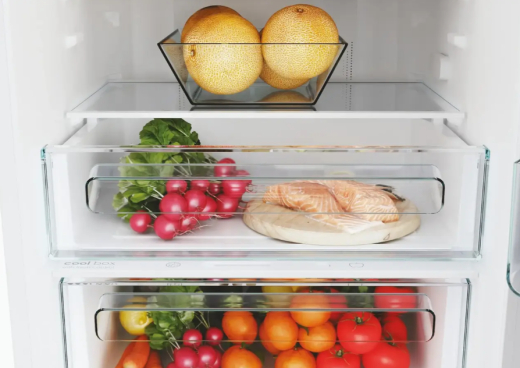 Встраиваемый холодильник с морозильной камерой Candy CBT5518DW - 8