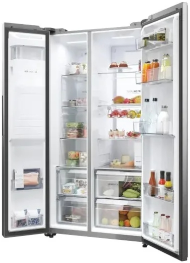 Холодильник с морозильной камерой Haier Series 7 SBS HSW79F18CIMM - 5