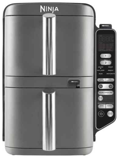 Мультипечь (аэрофритюрница) NINJA Double Stack XL 2-Level Hot Air Fryer SL451EU - 2