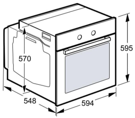 Електрична духовка Bosch HJA737BA0 - 5
