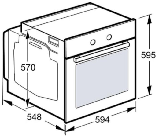 Духовка електрична Bosch HUA736EG0T - 5