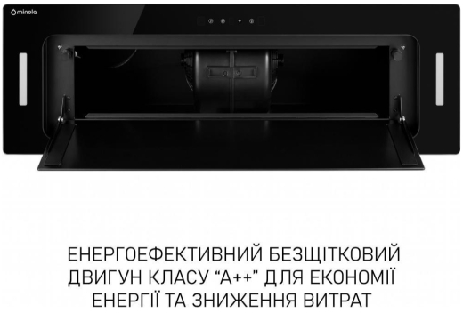 Витяжка вбудована Minola BGH 9977 BL Silent - 4
