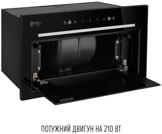 Витяжка вбудована Perfelli DESIGN FILINI 5 NERO - 8