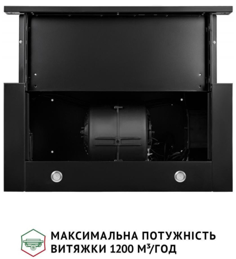 Витяжка телескопічна Perfelli ISEO 6PMF NERO - 5