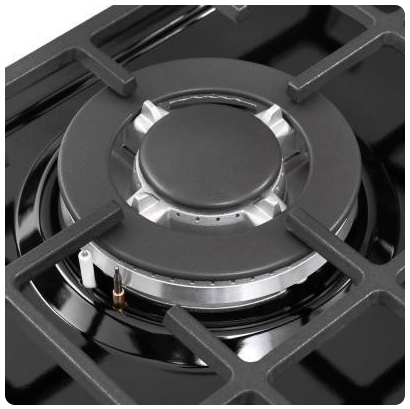 Газовая варочная поверхность Eleyus MAGENTA 45 BL CTF - 4