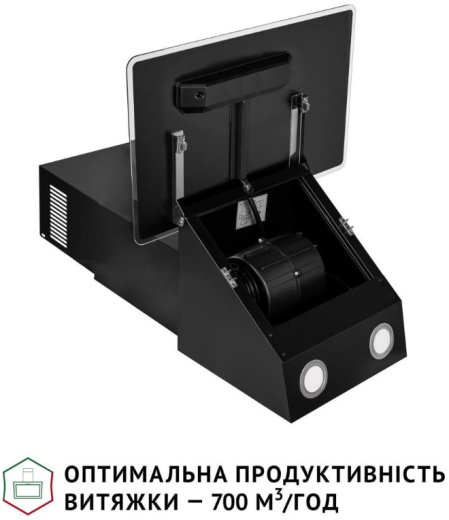 Вытяжка декоративная Perfelli VICCO 5HSR NERO - 6