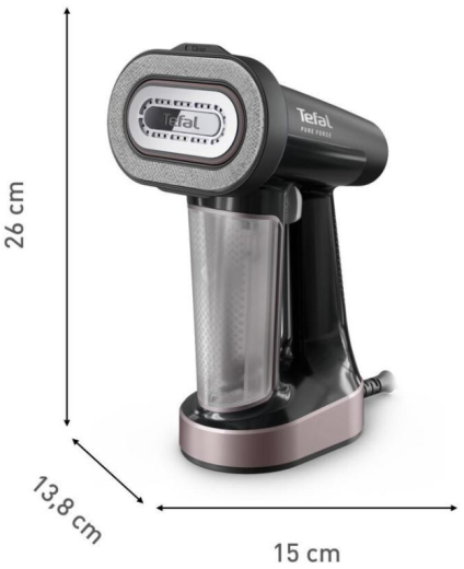 Вертикальний відпарювач ручний Tefal DT8765E0 PURE FORCE 3IN1 - 4