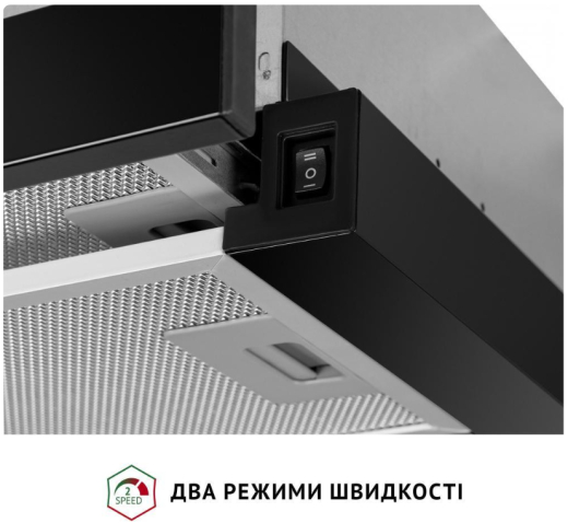 Вытяжка телескопическая Perfelli TL 602 BL LED - 6