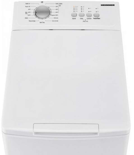 Пральна машина HEINNER HWM-TL6010D++ - 2