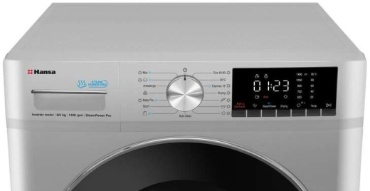Пральна машина автоматична Hansa WDHG814521LG - 4
