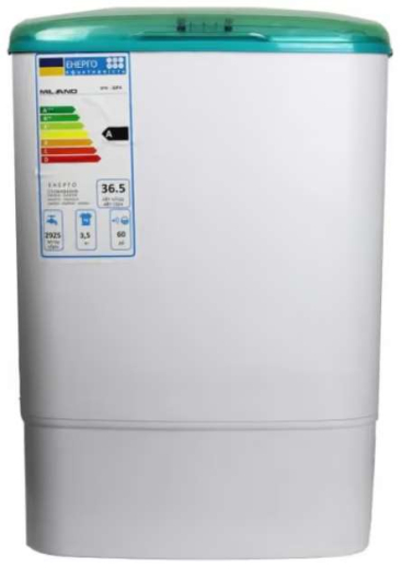 Стиральная машина полуавтомат MILANO ХРВ-30 PА Green - 1