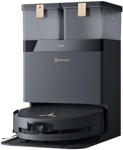 Робот-пилосос з вологим прибиранням ECOVACS Deebot X8 Pro Omni (DEX56 Black) - 1
