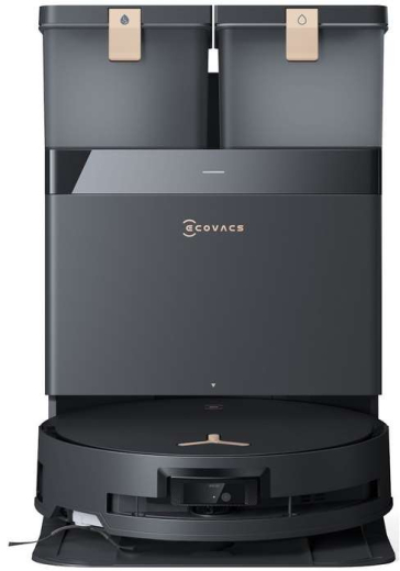 Робот-пилосос з вологим прибиранням ECOVACS Deebot X8 Pro Omni (DEX56 Black) - 2