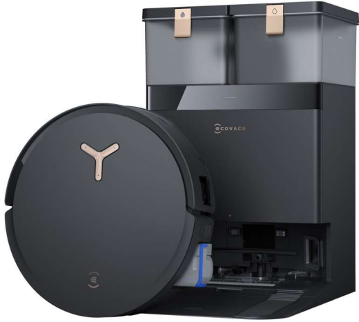 Робот-пилосос з вологим прибиранням ECOVACS Deebot X8 Pro Omni (DEX56 Black) - 3
