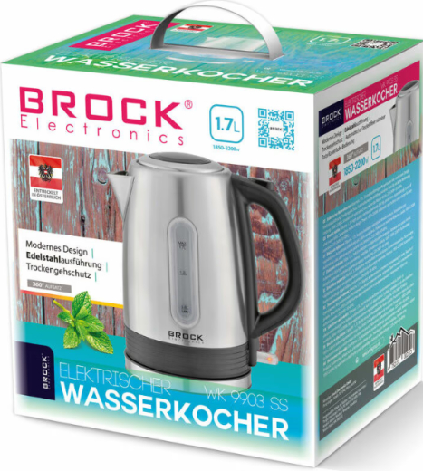 Электрочайник BROCK WK 9903 SS - 2