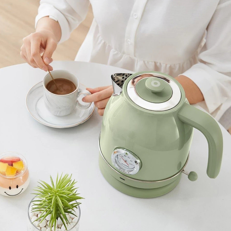 Электрочайник Xiaomi OCOOKER Electric Kettle Green CS-SH01 - 2