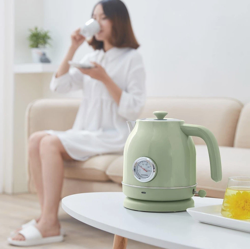 Электрочайник Xiaomi OCOOKER Electric Kettle Green CS-SH01 - 3