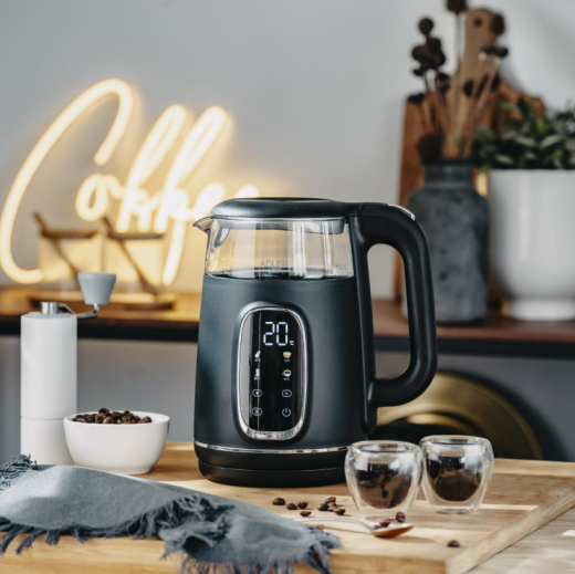 Електрочайник  Adler AD 1305 black/silver - 6