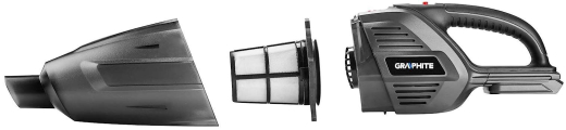 Ручной пылесос Graphite Energy+ 18В (без АКБ и ЗУ) (58G097) - 2