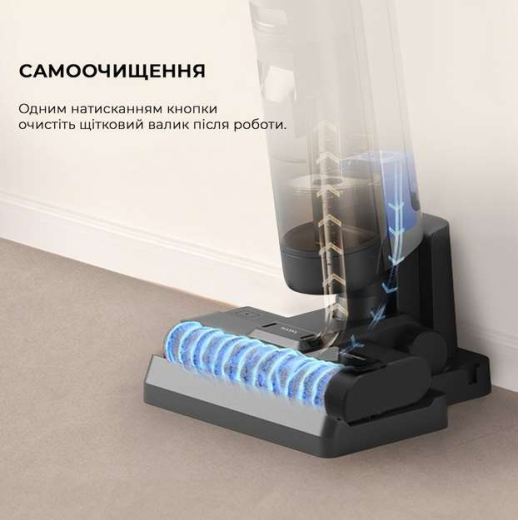 Моющий вертикальный пылесос (1в1) Dreame H12S (HHR30B) - 10