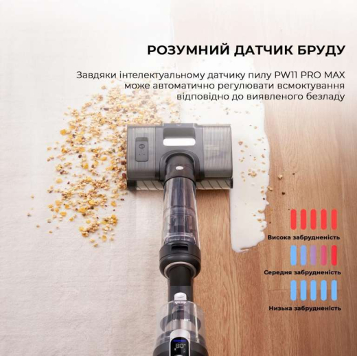 Моющий вертикальный пылесос (2в1) JIMMY PW11 PRO MAX - 8