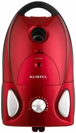 Пылесос с мешком KUMTEL HVC-09 Red - 2