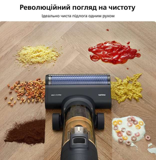 Вертикальний + ручний пилосос (2в1) Philips 9000 Series AquaTrio XW7264/10 - 13