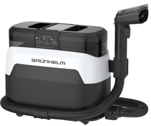 Ручной моющий пылесос с паром GRUNHELM GSWVC-08 HBW - 1
