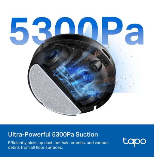 Робот-пилосос з вологим прибиранням Tapo RV20 Max - 7