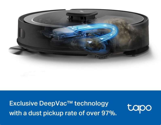Робот-пилосос з вологим прибиранням Tapo RV30 Max - 4