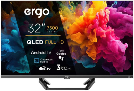 Телевізор ERGO 32JFQ7500 - 1