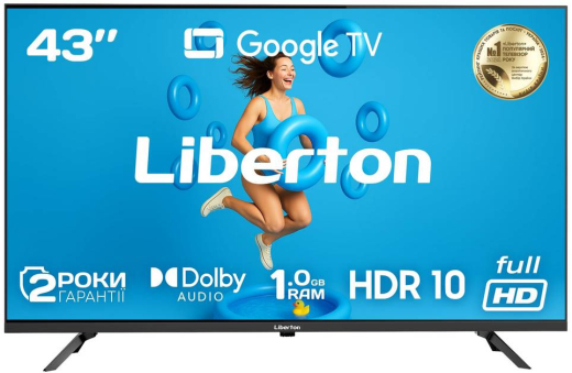 Телевізор Liberton LTV-43F02GT - 1
