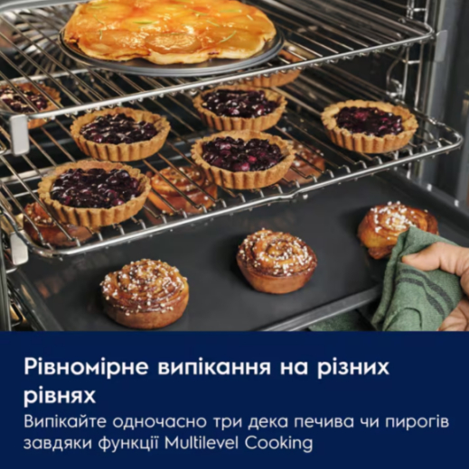Духовка электрическая Electrolux LOF3H10BK - 2