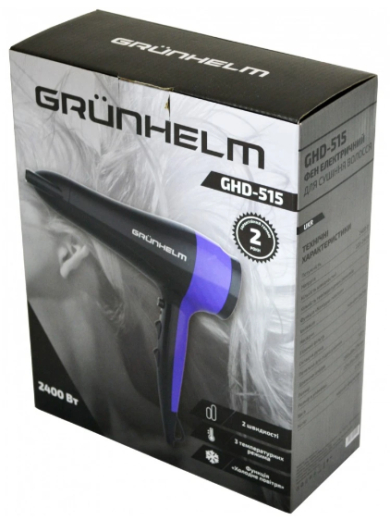 Фен Grunhelm GHD-515 - 5