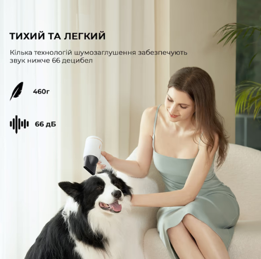 Фен JIMMY F7 White - 4