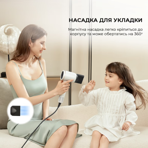 Фен JIMMY F7 White - 5