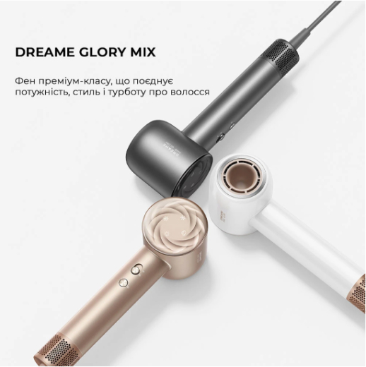 Фен Dreame Glory Mix Black (AHD18-BK) - 2