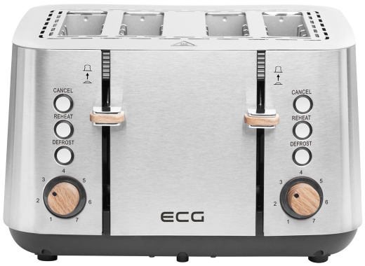 Тостер ECG ST 4767 Timber - 3