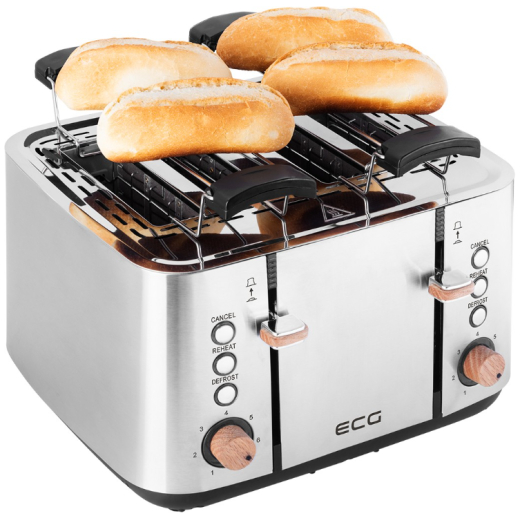 Тостер ECG ST 4767 Timber - 7