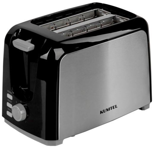 Тостер Kumtel HTS-02 Black&Stainles Steel - 1
