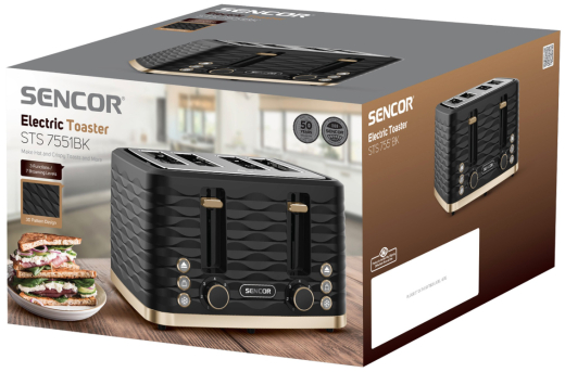 Тостер Sencor STS7551BK - 9