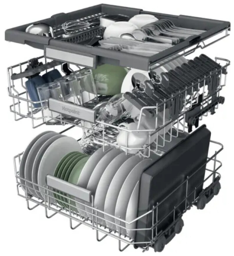 Вбудована посудомийна машина Hotpoint-Ariston H7I HP42 L - 5