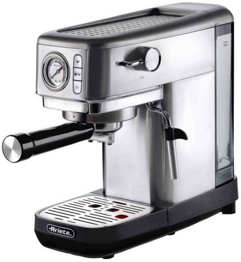 Ріжкова кавоварка еспресо Ariete 1381 Silver (00M138110AR0) - 1