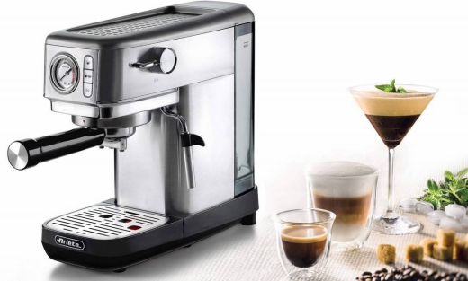 Ріжкова кавоварка еспресо Ariete 1381 Silver (00M138110AR0) - 7