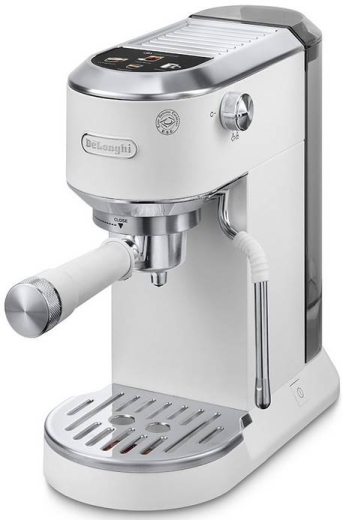 Ріжкова кавоварка еспресо Delonghi Dedica Duo EC 890.WI - 3