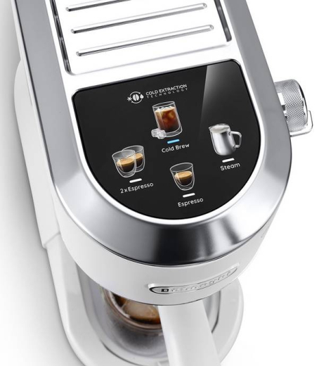 Ріжкова кавоварка еспресо Delonghi Dedica Duo EC 890.WI - 6