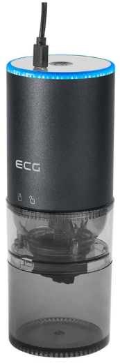 Кавомолка електрична акумуляторна ECG KM 160 Minimo Premio - 2
