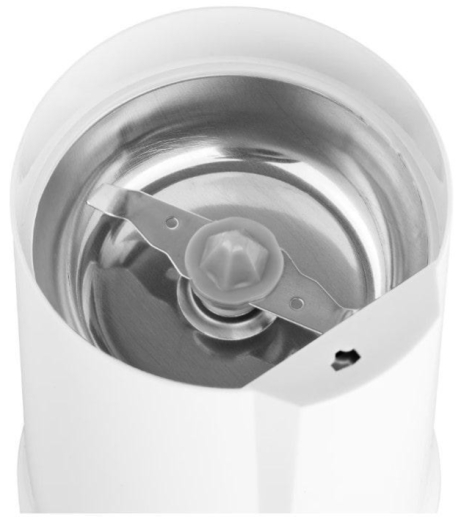 Кавомолка електрична ECG KM 122 Easygrind White - 3