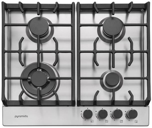 Варильна поверхня газова Pyramida PFX 643 Inox Luxe (6207553) - 1