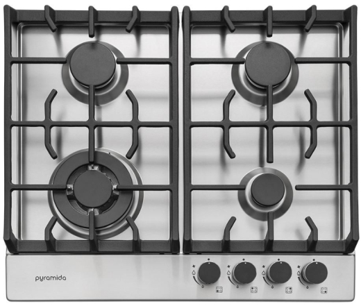 Газова варильна поверхня Pyramida PFX 643 Inox Luxe (6207553) - 1